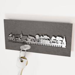 stratford Souvenir Gift Tube - Iconic Skyline Silhouette Design Ideal Shakespeare & Upon Avon Memorabilia - thumbnail 2