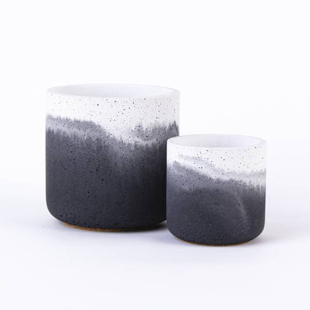Charcoal Fade Pot, Various Sizes Available - image 1