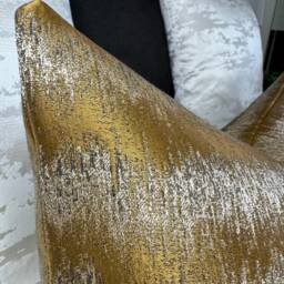 "Gold Cushion Cover, Pillow Cover 12"" X 20"" Throw , Luxury Pillow, 16"" 18"" 22"" 24"" 26" - thumbnail 2