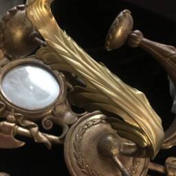 Rare Bold Brass Acanthus Leaf For Candelabra - 1 Pc - thumbnail 2
