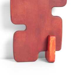 Cinceum - Abstract Sculpture in Red Hues - thumbnail 3