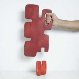 Cinceum - Abstract Sculpture in Red Hues - thumbnail 4