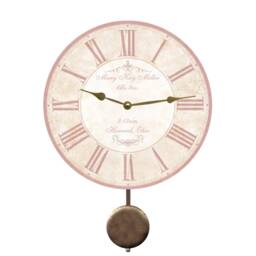 Pink Clock - Custom Birthdate Baby Shower Gift - thumbnail 2