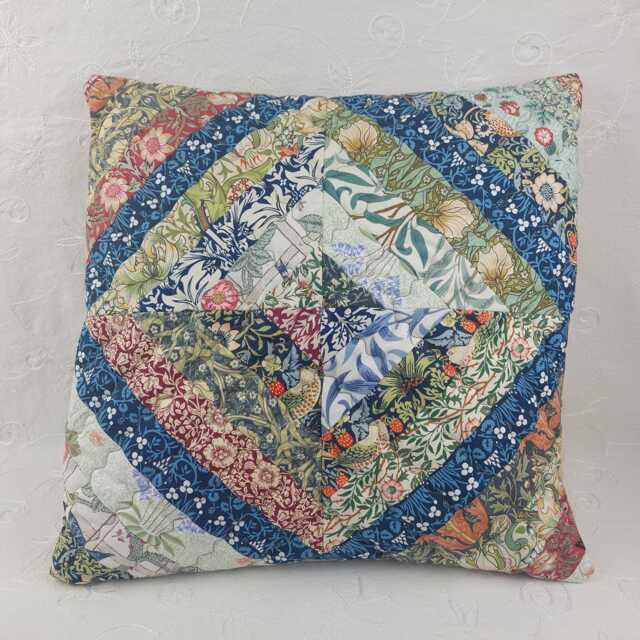 William Morris Throw Pillow, Unique Bedroom Scatter Cushion - image 1