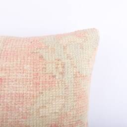 Vintage Turkish Kilim Pillow 18'' Wool Pillow Cover - thumbnail 3