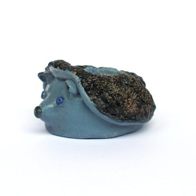 Ceramic Handmade Planter Hedgehog For Plants, Succulent Pot, Ceramic Animals, Ceramics & Pottery, Planter, Gift - image 1