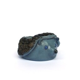 Ceramic Handmade Planter Hedgehog For Plants, Succulent Pot, Ceramic Animals, Ceramics & Pottery, Planter, Gift - thumbnail 3