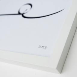 Smile - Shorthand Digital Download Wall Art, Printable, Illustration, Picture, Home Decor, Stenography, Print, Typogrophy, Minimal - thumbnail 4