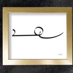 Smile - Shorthand Digital Download Wall Art, Printable, Illustration, Picture, Home Decor, Stenography, Print, Typogrophy, Minimal - thumbnail 3