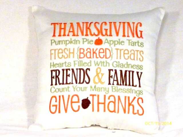 Thanksgiving Pillow, Autumn Decor, Pillows For Fall - image 1