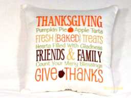 Thanksgiving Pillow, Autumn Decor, Pillows For Fall - thumbnail 1