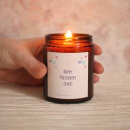 Maternity Leave Gift Candle, New Mum Gift, Coworker Leaving Baby Shower Pregnancy Thoughtful For To Be - thumbnail 2