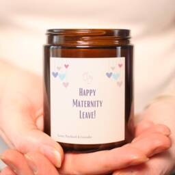 Maternity Leave Gift Candle, New Mum Gift, Coworker Leaving Baby Shower Pregnancy Thoughtful For To Be - thumbnail 3