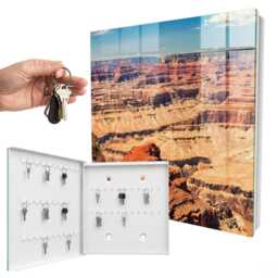 stone Beauty Key Cabinet For Home, Yellow Box Wall, Photographic Landscapes, Nature & Travel Lovers - thumbnail 2