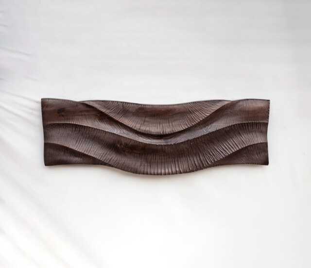 Large Size Wall Art, Us Delivery Duty Paid, Chisel-Carving, Mimimalist Organic Modern Design, Statement Art - image 1