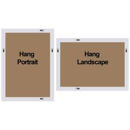 New Modern Contemporary Grey Wood Frame Wall Mirror Bevelled Glass 106x76cm Curve Design Made in UK - thumbnail 4