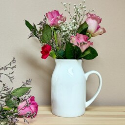 Personalised Mothers Day Flower Jug, Vase, Nanny Gifts, Mum Gift For Grandma, Nana Day, If Nanny's Were Flowers - thumbnail 2