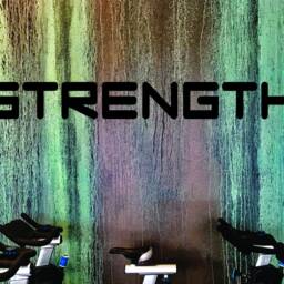 Strength Wall Sticker, Gym Quotes, Home Gym Design, Office Decal, Physical Therapy Office, High School Sports Sign - thumbnail 3