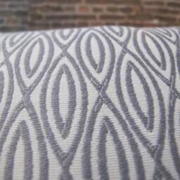 Designer Pillow Cover, Lana, Gray - thumbnail 2