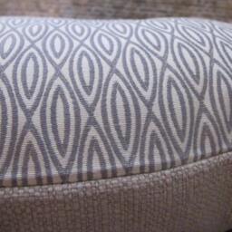Designer Pillow Cover, Lana, Gray - thumbnail 3
