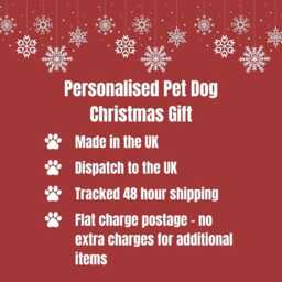 Personalised German Shepherd Christmas Ornament Engraved Dog Bauble - thumbnail 2