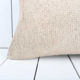 Kilim Lumbar Pillow Cover Turkish Anatolian Throw - 12x24 Inch - thumbnail 2