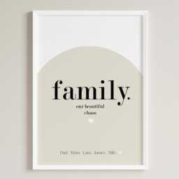 Personalised Family Quote Print Gift - New Home Unframed - thumbnail 3