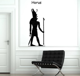 Wall Vinyl Decal Ancient Egyptian God Horus Museum & School Decor - #2702Dn - thumbnail 1