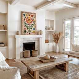 Mexican Print, Art, Decor, Painting, Wall Home Art Folk - thumbnail 3