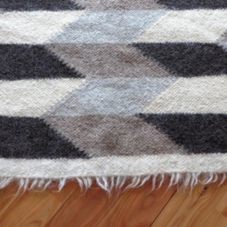Handmade Wool Blanket Carpathian Hutsul Lizhnyk Bed Throw - thumbnail 4