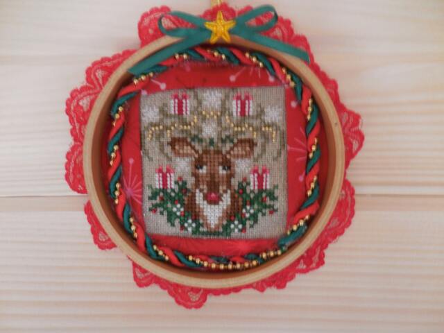 Rudy The Reindeer Wall Hanging - image 1