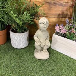 stone Garden Goalkeeper Footballer Gift Football Concrete Ornament - thumbnail 3