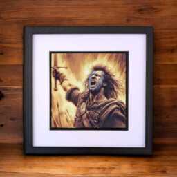 Freedom - Framed Braveheart William Wallace Scottish Wall Art Print, Decor - thumbnail 2
