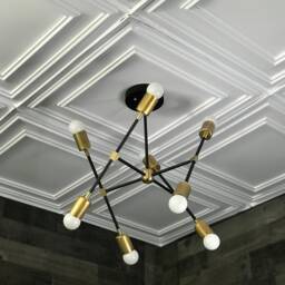 Tisiphone 8 Light Modern Sputnik Mid Century Industrial Chandelier - thumbnail 4