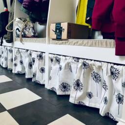 Black & White Valance - Premier Prints Custom Window Treatments - Bedroom Or Living Room Decor - Straight Wavy Choose Your Size - thumbnail 3