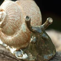 Handmade Ceramic Snail Planter Succulent & Cactus Pot - thumbnail 2