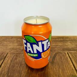 Fanta Can Candle - Smells Like The Drink Soy Wax Fizzy Orange Lemon Peach Raspberry Strawberry - thumbnail 2