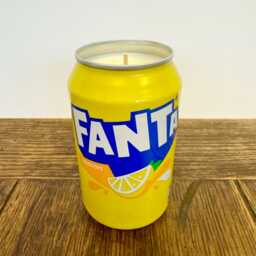 Fanta Can Candle - Smells Like The Drink Soy Wax Fizzy Orange Lemon Peach Raspberry Strawberry - thumbnail 3