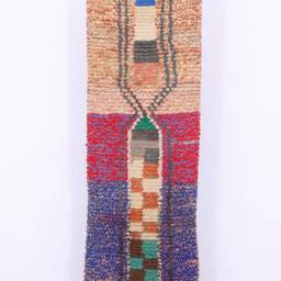 Moroccan Runner Rug, Boujaad 2x9 Ft - thumbnail 4