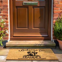 Best Seller Customized Dog Welcome Mat - To Our House Rug Custom Breed Gift Doormat - thumbnail 2