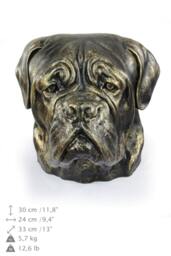 Dog De Bordeaux, Dog Big Head Statue, Limited Edition, Artdog - thumbnail 1