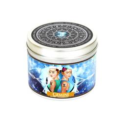 Gemini Zodiac Candle - Star Sign Constellation Gift Gifts Map Astrology Horoscope Birthday