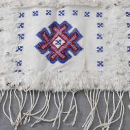 Handmade Wool Berber Rug Authentic Moroccan Flatweave - 6, 2x5, 2 Ft - thumbnail 3