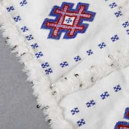 Handmade Wool Berber Rug Authentic Moroccan Flatweave - 6, 2x5, 2 Ft - thumbnail 2