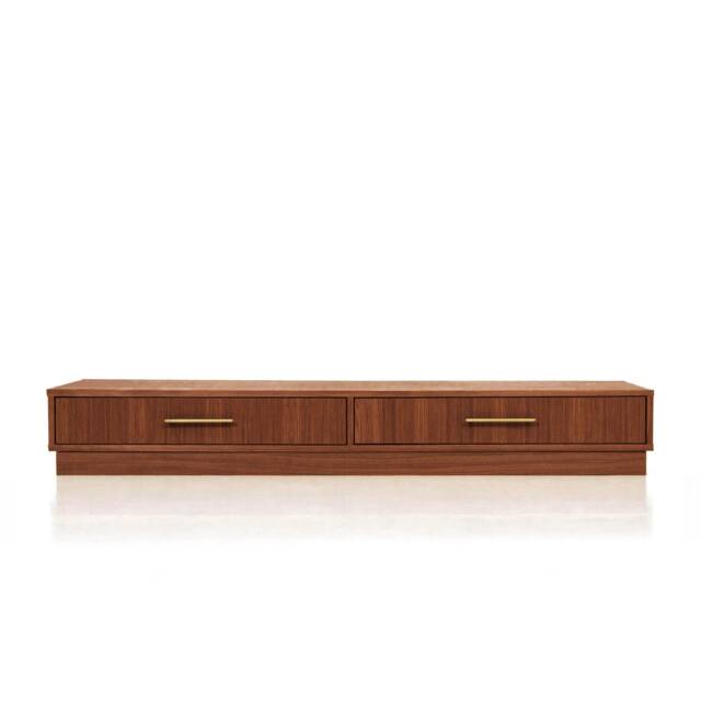 Mid-Century Sideboard, Dresser, Commode, Credenza Made Of Oak Vaneer - Teak Colour Livlo T-L02 - image 1