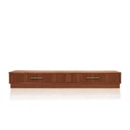 Mid-Century Sideboard, Dresser, Commode, Credenza Made Of Oak Vaneer - Teak Colour Livlo T-L02