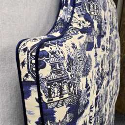 Bespoke Upholstered Headboard, All Beata Heuman Fabrics, Custom Bed Size Available - thumbnail 2