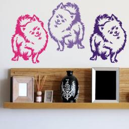 Chihuahua Dog Wall Decal Vinyl Puppy Pet Art - thumbnail 1