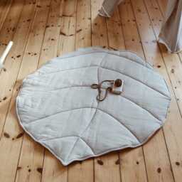 "Leaf Mat ""Natural Linen" - thumbnail 4