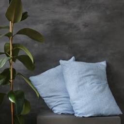 Linen Pillow Case Light Blue - thumbnail 1